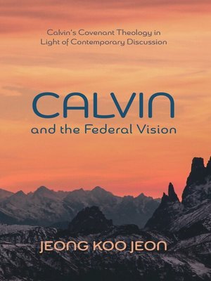 cover image of Calvin and the Federal Vision
